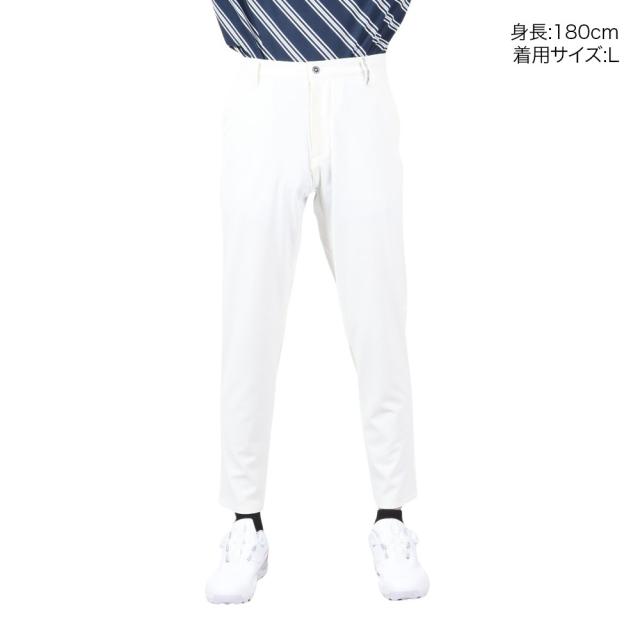 フィドラ(FIDRA)ゴルフウェア 9分丈ロングパンツ FD5RTD04 WHT(Men’s)の通販は