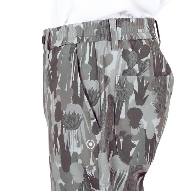 【美品】ピン PING カモフラ柄ストレッチジョガーパンツ グレー Lサイズ PING APPAREL】全方向ストレッチ二重織テーパードパンツ