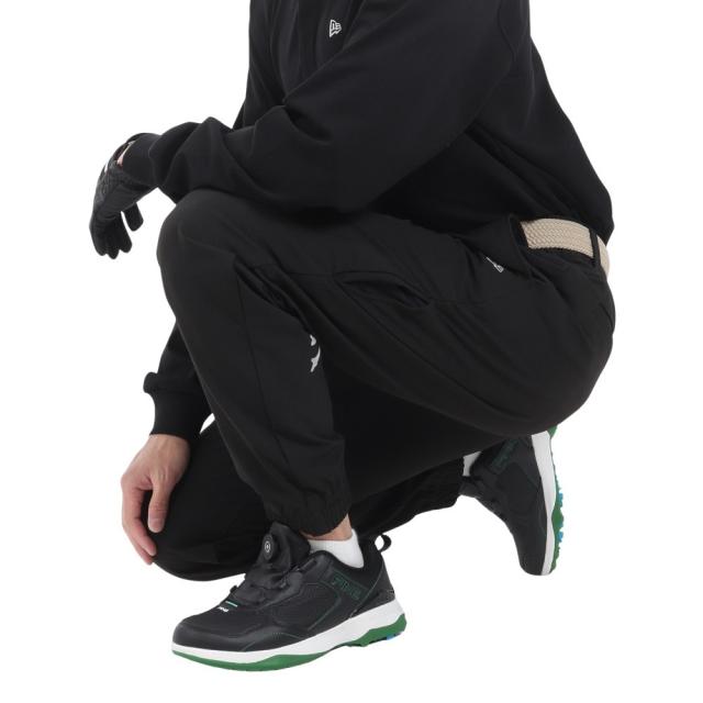 ストレッチ リブパンツ MASTERMIND WORLD ブラック