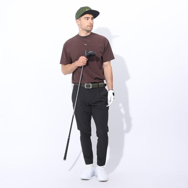 【未使用】PUMA　ストレッチ ゴルフパンツ　M　ブラック　冷感　吸水速乾 プーマ(PUMA)ゴルフウェア 吸汗速乾 EXストレッチワイド