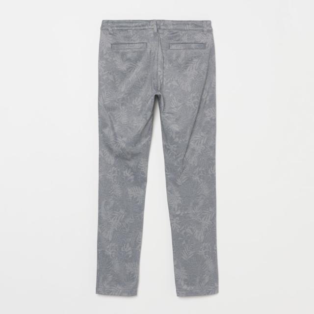 ROSASEN ゴルフウェア リーフ柄プリントパンツ 044-73213-25SS-098