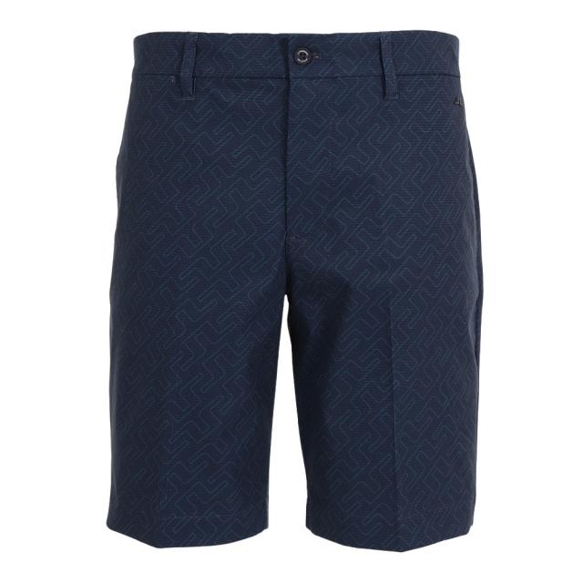 J.LINDEBERGゴルフウェア ストレッチ 速乾 吸湿 通気 軽量 ブリッジモノグラムハーフパンツ 071-76546-0…の通販は