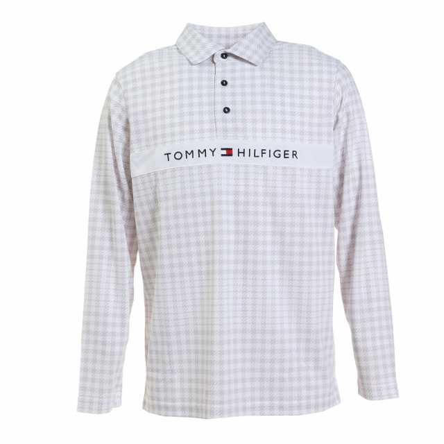 トミーヒルフィガー(TOMMY HILFIGER)ゴルフウェア 千鳥チェック 長袖