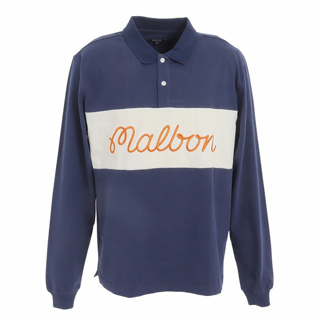 マルボンゴルフ(Malbon Glolf)ゴルフウェア Murray Long Sleeve Polo