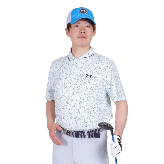 アンダーアーマー(UNDER ARMOUR)ゴルフウェア 半袖 アイソチル バージ ポロシャツ 1377366 103(Men…の通販はau ...