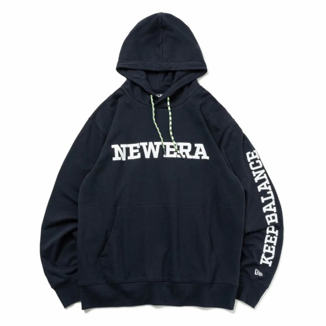 ニューエラ(NEW ERA)ゴルフウェア パーカー 吸汗速乾 ドライスウェット プルオーバーフーディー KEEP BALANC…