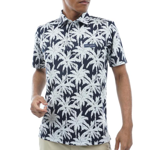 トミー ヒルフィガー ゴルフ(TOMMY HILFIGER GOLF)ゴルフウェア パームツリー 半袖シャツ THMA438-…の通販は
