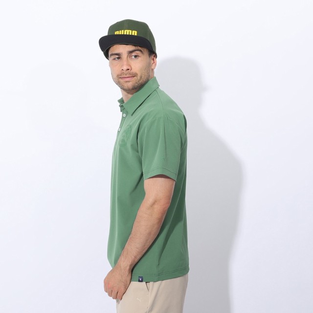 プーマ PUMA ゴルフ W P ジャカートパイルリラックスポロS/S