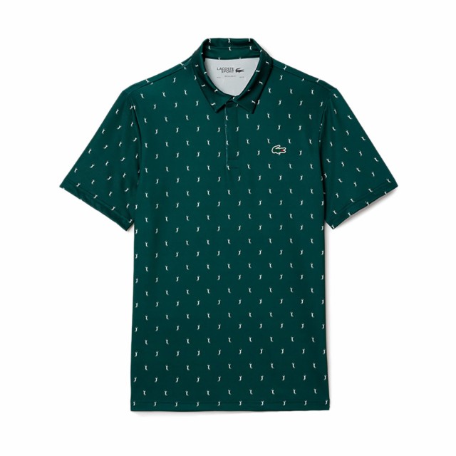 ラコステ(LACOSTE)ゴルフウェア ミニマム総柄プリントゴルフポロシャツ DH5175-10TE2(Men’s)の通販は