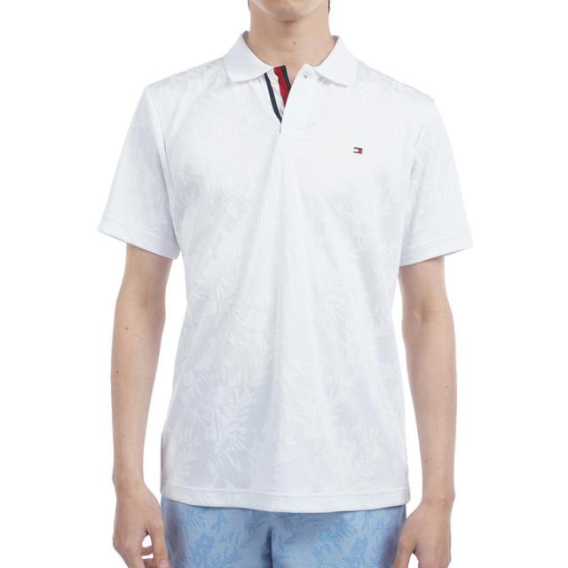 トミー ヒルフィガー ゴルフ(  GOLF)ゴルフウェア 吸水速乾 抗菌防臭 リーフジャガード 半袖… トミー ヒルフィガー ゴルフ(TOMMY HILFIGER GOLF)ゴルフウェア 吸水速