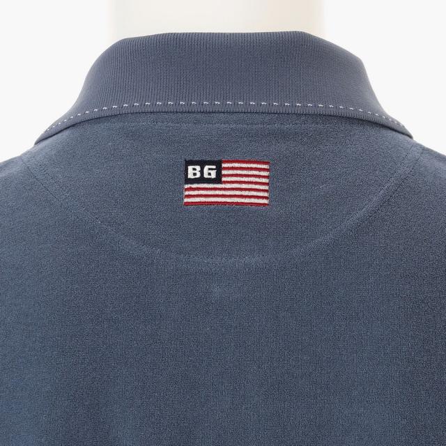 メンズウェア BRIEFING FD MS PILE POLO RF DENIM BLUE M BRIEFING FD MS PILE POLO RF DENIM BLUE M ブリーフィング(BRIEFING