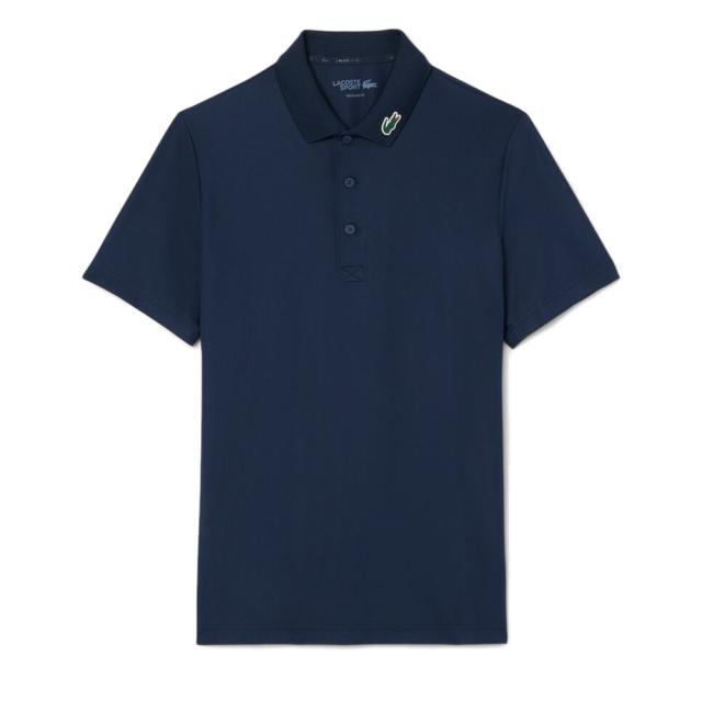はし ラコステ(LACOSTE)ゴルフウェア カラーワニロゴパッチゴルフ