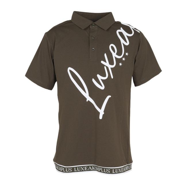 リュクスエイケイエムプラス(LUXEAKMPLUS)ゴルフウェア カーシブロゴ