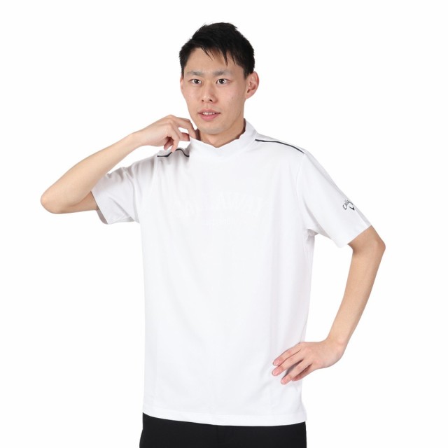 百貨店福袋 キャロウェイ(CALLAWAY)ゴルフウェア モックネック ゴルフ 半袖 ウエア