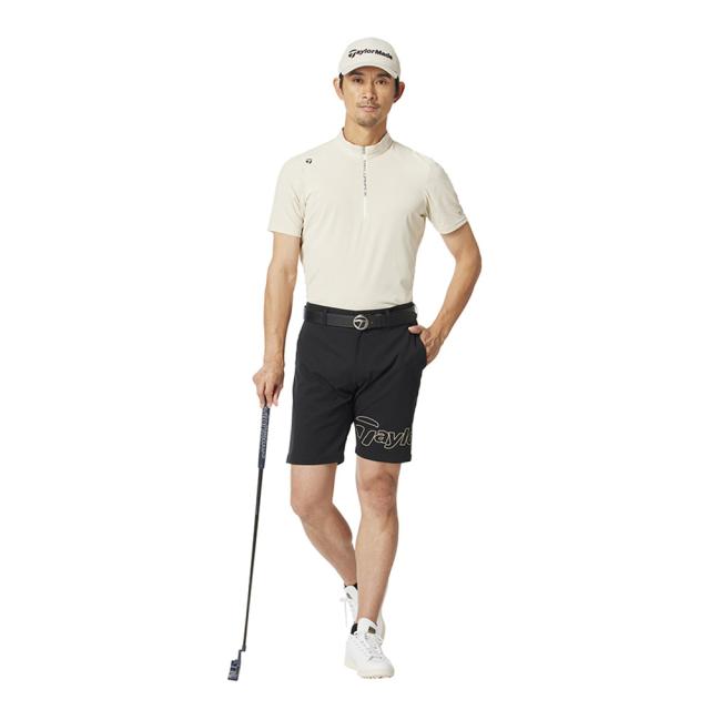 テーラーメイド(TAYLORMADE)ゴルフウェア T-ICEプラス半袖ジップドモックネックシャツ M13241-UN642(…