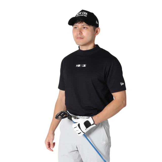 ニューエラ(NEW ERA)ゴルフウェア 吸汗速乾 抗菌 半袖 鹿の子 ミッドネック Tシャツ ニューヨーク・ヤンキース 14… ニューエラ(NEW ERA)ゴルフウェア 吸汗速乾 抗菌 半袖 鹿の子 ミッド