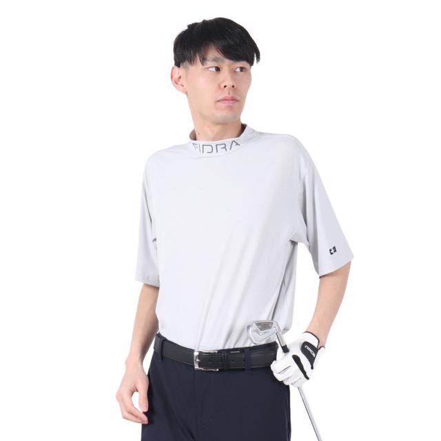 FIDRA VERA(FIDRA VERA)ゴルフウェア 吸水速乾 接触冷感 半袖 モックネックシャツ FV5TTG09 LG…