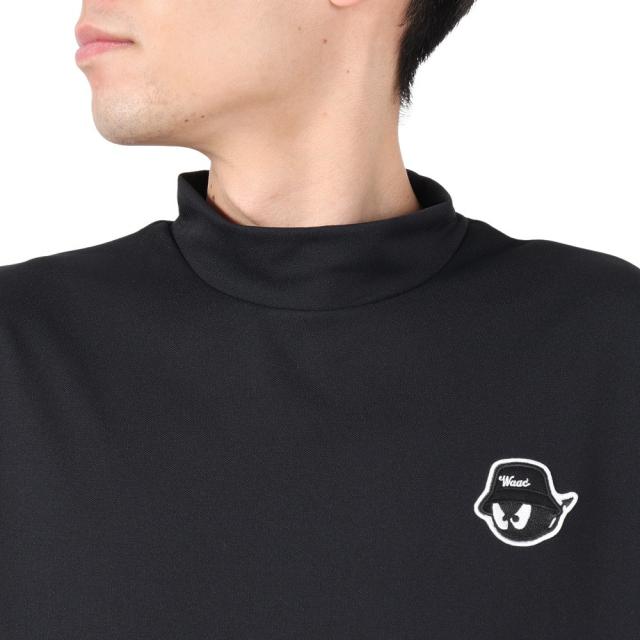 【WAAC】半袖モックネック　白黒セット販売 WAAC】半袖モックネック 白黒セット販売 WAAC】半袖モックネック