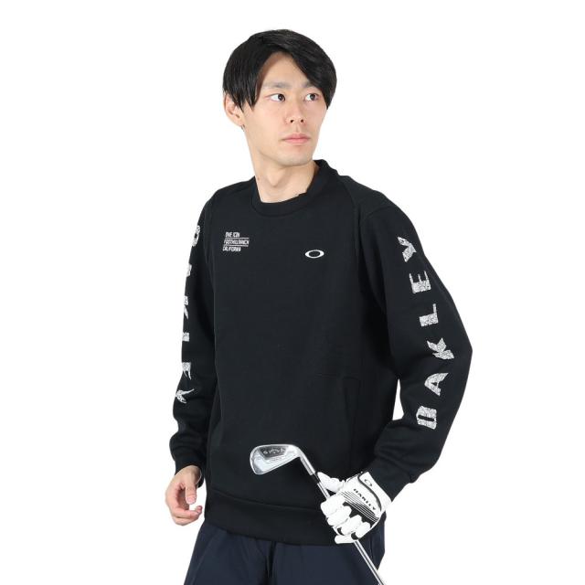 オークリー(OAKLEY)ゴルフウェア 吸汗 速乾 スウェットシャツ