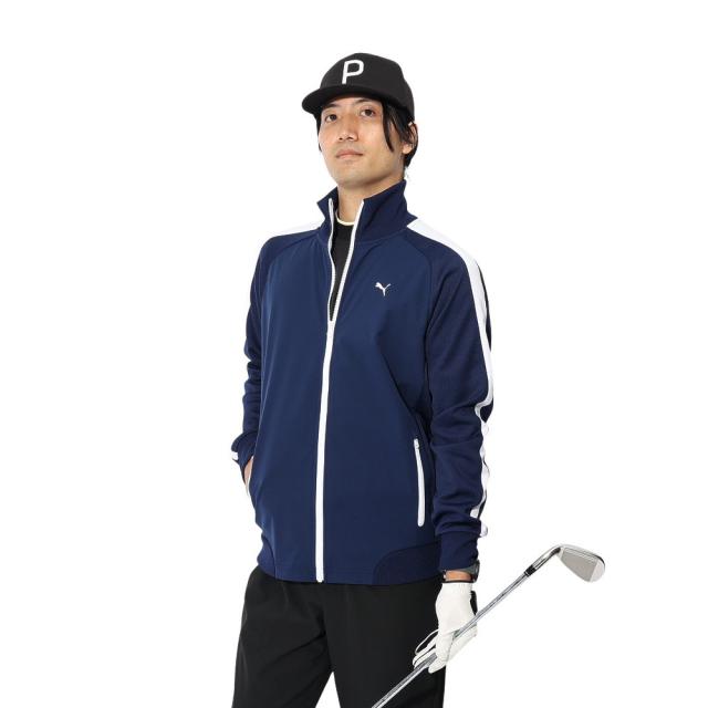 プーマ(PUMA)ゴルフウェア アウター ウーブン トラックジャケット 633704-03(Men’s)の通販は