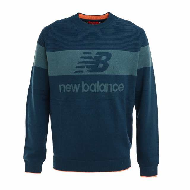 ニューバランス(new balance)ゴルフウェア 耐風 クルーネックニット プルオーバー 012-2270003-113(…