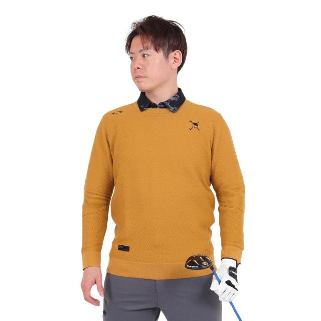 オークリー(OAKLEY)ゴルフウェア 吸汗 速乾 Skull Surface 長袖クルーネックセーター FOA405744-… 5,724円