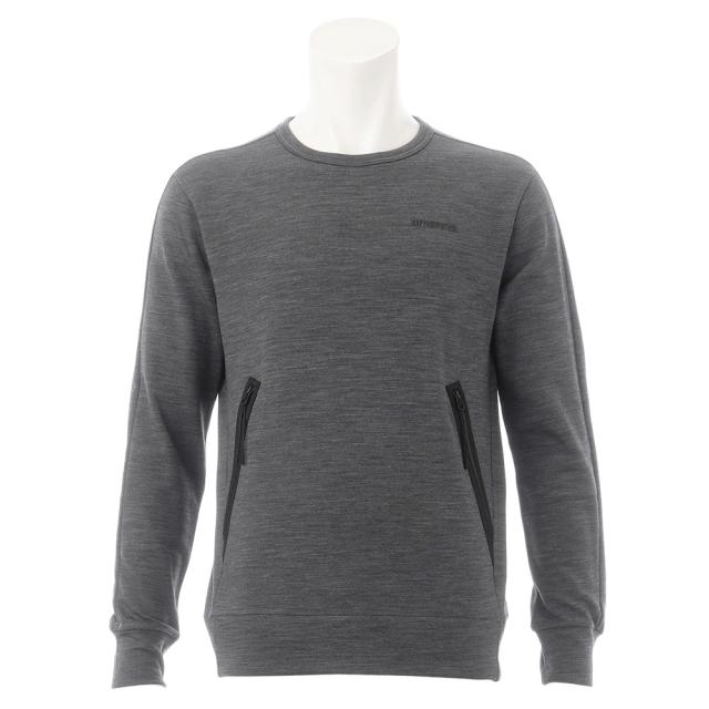 ブリーフィング(BRIEFING)ゴルフウェア テクノウールクルーネックシャツ BRG233M09-017(Men’s)の通販は