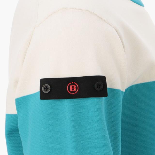 BRIEFING GOLF バイカラー クルーネック長袖ニット ブリーフィング