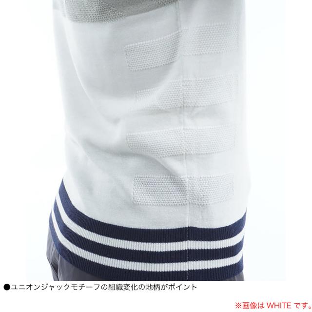 アドミラル ゴルフ(Admiral GOLF)ゴルフウェア ハーフユニオンジャックニットベスト ADMA263-NVY(Men…の通販は