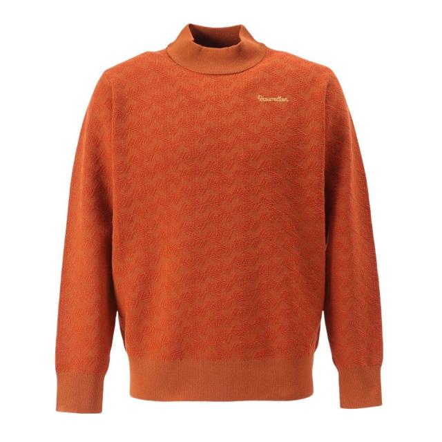 レザレクション(Resurrection)ゴルフウェア 長袖セーター BD34KN22 ORG(Men’s)の通販は