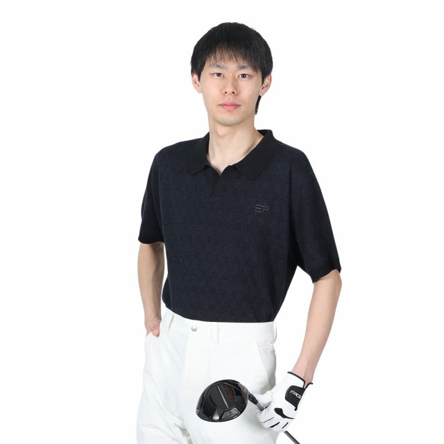 エピキュール(epicure)ゴルフウェア 半袖 ダブルジャガードポロ 151-11342-119(Men’s)の通販は 10,296円