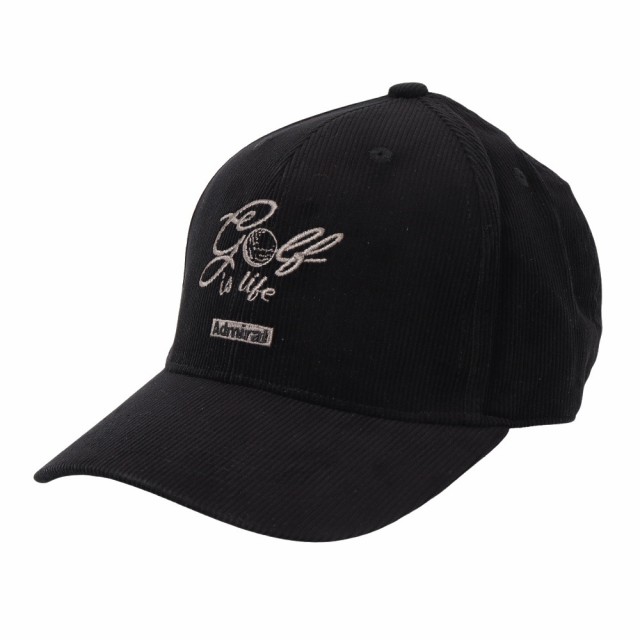 アドミラル ゴルフ(Admiral GOLF)ゴルフ コーディロイキャップ ADMB4B01-BLK(Men’s)の通販は 5,377円