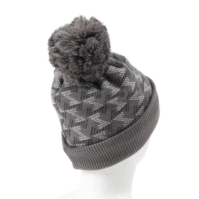 【新品】レザレクション　ポンポンニットキャップ レザレクション(Resurrection)ゴルフ GM 取り外せる ポンポンニット