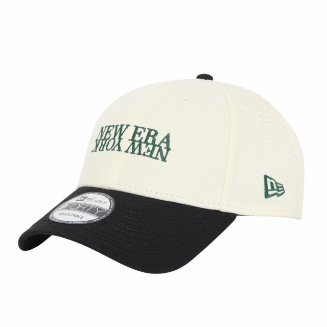 ニューエラ(NEW ERA)ゴルフ 抗菌 9FORTY On Par New York クロームホワイト キャップ 14391…の通販は 4,655円