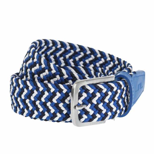 J.Lindeberg Golf Belt - Bubba Stretch Woven - Lapis Blue SS23