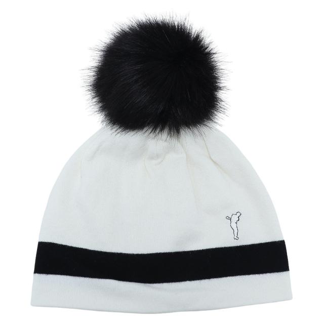 ゴルフィーノ(GOLFINO)カシミヤニットポンポンハット 3479026-108(Lady’s)の通販は