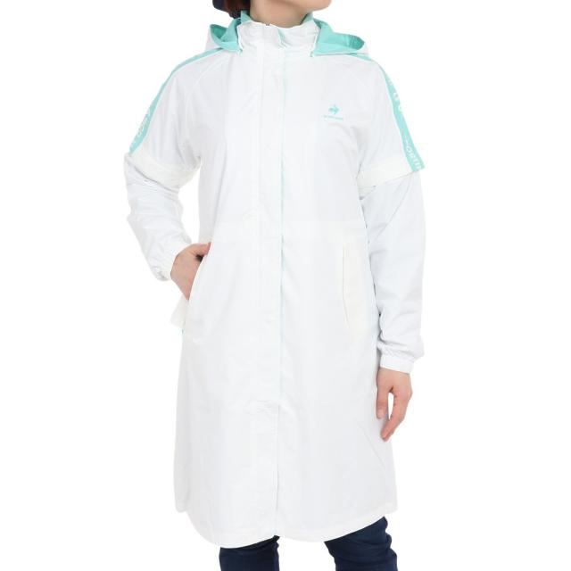 ルコックゴルフゴルフウェア レディース レインウェア 防水 耐水 ワンピース型 QGWTJF00W WH00(Lady’s)の通販は