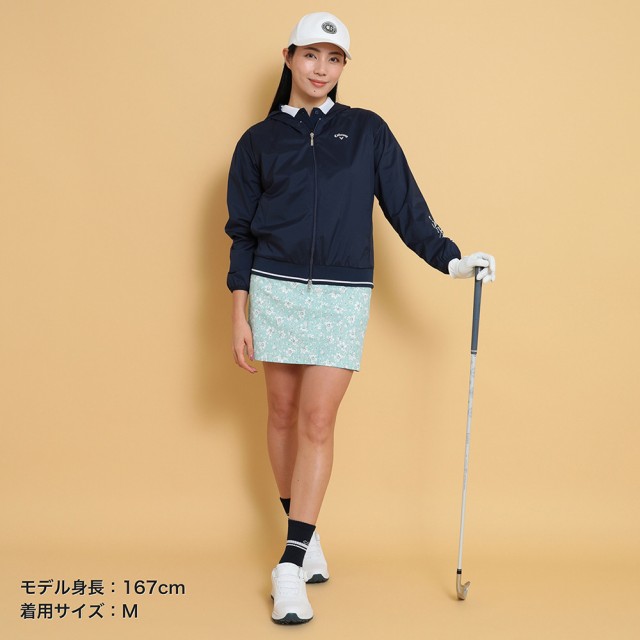 キャロウェイ(CALLAWAY)ゴルフウェア アウター 軽量 リップストップフルジップパーカーブルゾン C25115200-1…の通販は