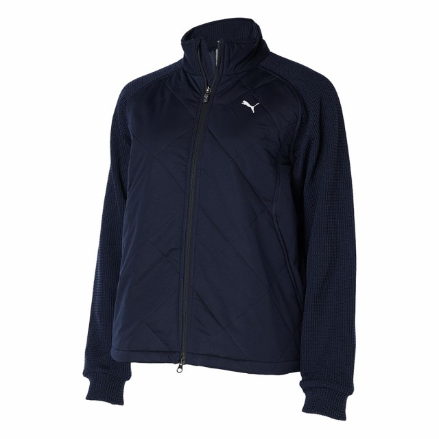 プーマ(PUMA)ゴルフウェア アウター 保温 中綿 ハイパーストレッチPGフルジップジャケット 62496801(Lady’…の通販は