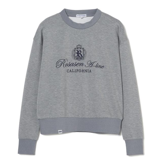 ROSASEN(ROSASEN)ゴルフウェア 長袖 ダンボールニットプルオーバー 048-33311-25SS-012(Lad… ROSASENゴルフウェア 長袖 ダンボールニットプルオーバー 048-33311