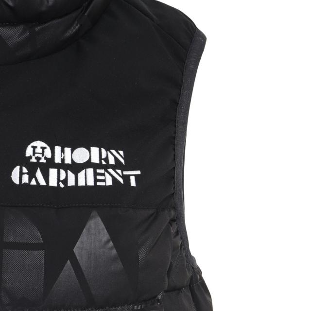 ホーン ガーメントゴルフレディースダウンワンピース ホーンガーメント(HORN G.M.T)ゴルフウェア アウター フルジップ