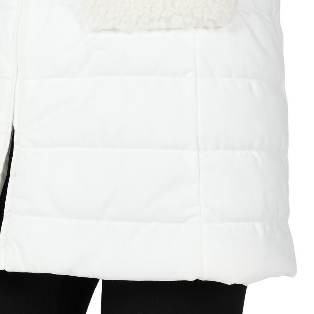 ARCHIVIO アルチビオ ボア×ナイロン 中綿入り ダウンベスト レディース