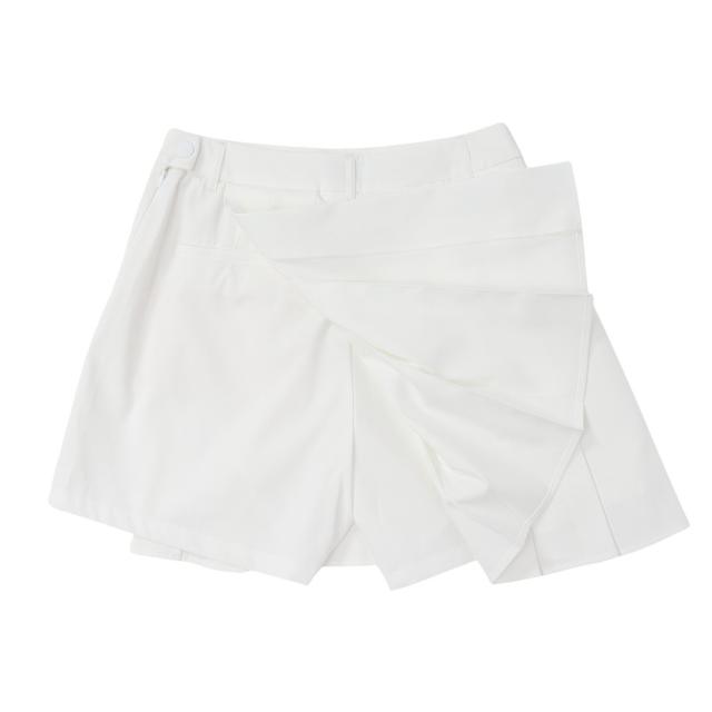 ワック(WAAC)ゴルフウェア プリーツスカートパンツ 072252460-0001(Lady's)