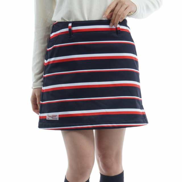 トミーヒルフィガー( HILFIGER)ゴルフウェア 防風 保温 ボーダー