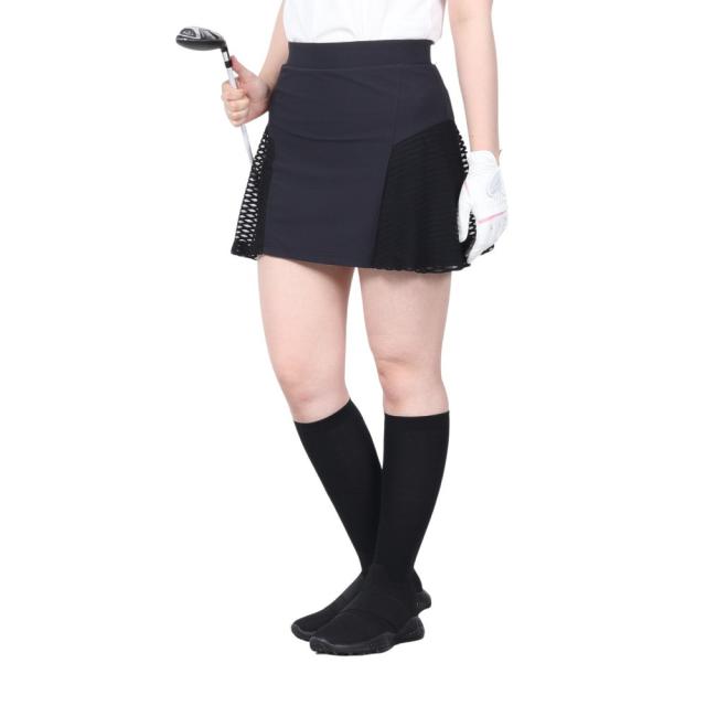 ROSASENゴルフウェア インナーパンツ一体型 接触冷感 A-Line チュールボーダースカート 048-78541-019…の通販は
