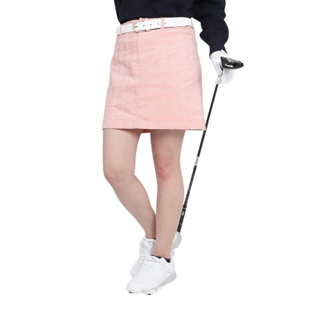ROSASENゴルフウェア シャンブレー コーデュロイ チェックスカート 045-72942-071-24AW(Lady’s)の通販は