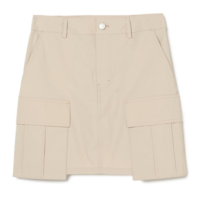 ROSASEN GOLFベージュ スカート　M ROSASEN GOLFベージュ ジッパー付き スカート M