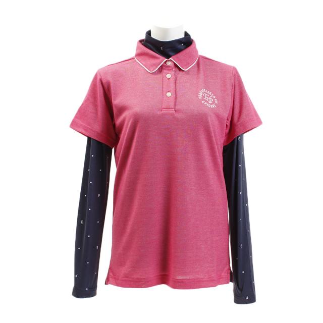 エピキュール Epicure ゴルフウェア レディース プリントインナーセットポロ Ep51ug01 Pnk Lady S の通販はau Pay マーケット Victoria Golf