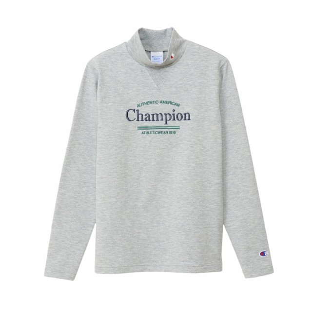 チャンピオン(CHAMPION)ゴルフウェア 裏起毛 ロンググスリーブモックネックシャツ CW-AG404 070(Lady’…