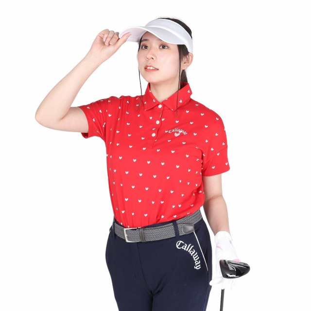 キャロウェイ(CALLAWAY)ゴルフウェア 半袖ポロシャツ LC22 C23134222-1101(Lady’s)